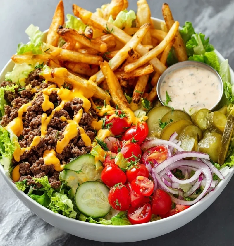 Burger Bowl Recipe