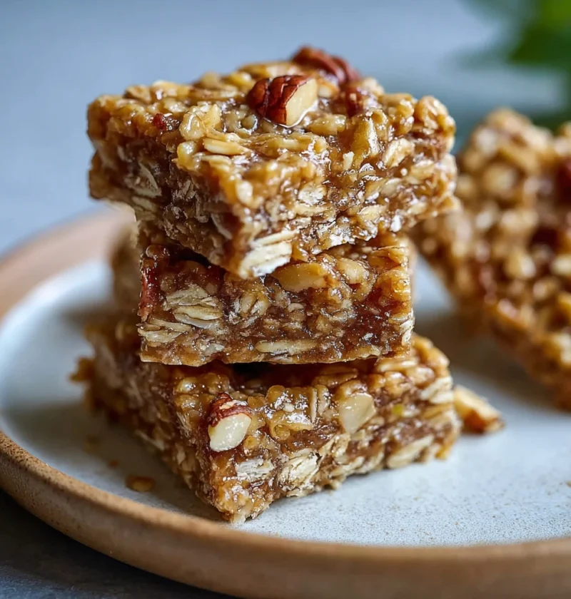 Chewy Apple Cinnamon Breakfast Bars