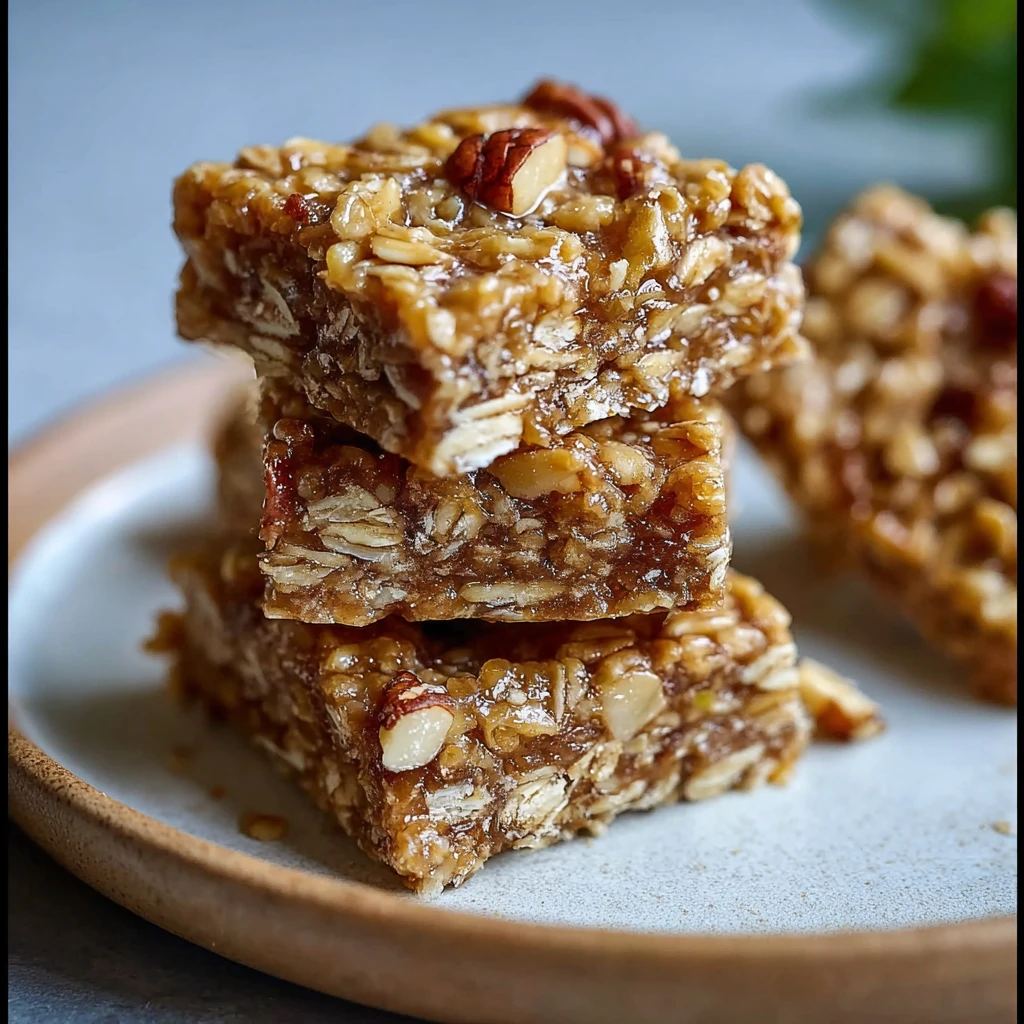 Chewy Apple Cinnamon Breakfast Bars