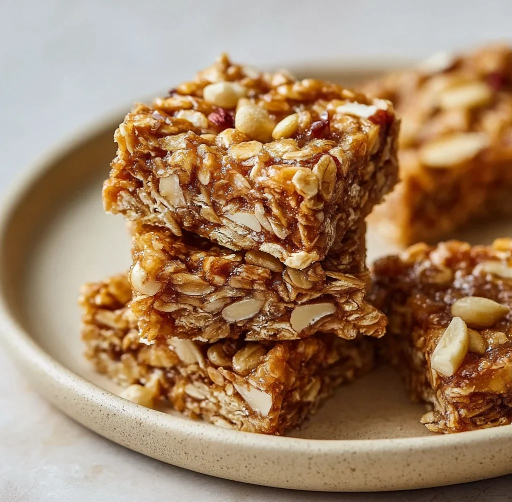 Chewy Apple Cinnamon Breakfast Bars