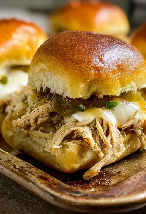 Chicken Philly Sliders