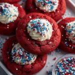 Creamy 4th of July Ice Cream Cake
