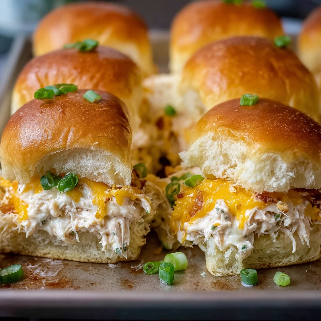 Crack Chicken Sliders