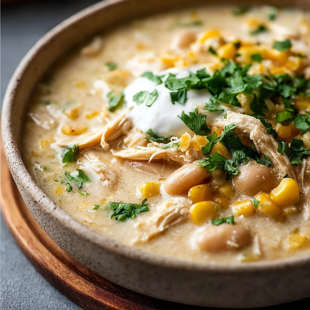 Creamy White Chicken Enchilada Soup