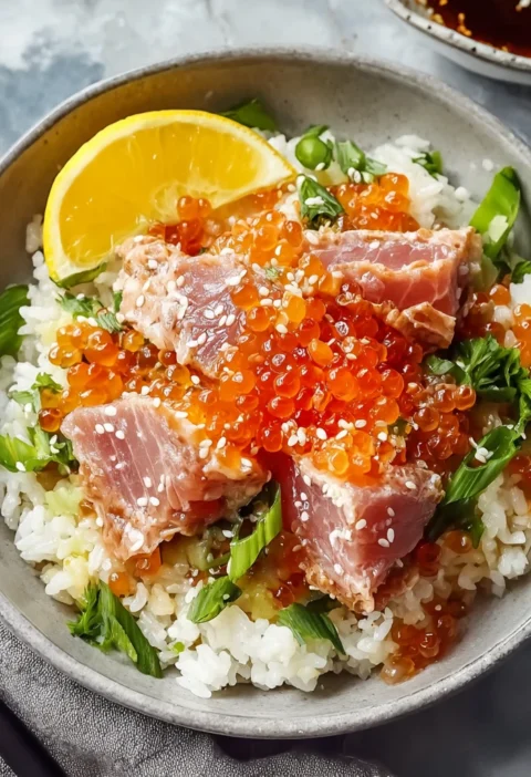 Crispy Rice Tuna Bowls Flavorpacked Weeknight Delight