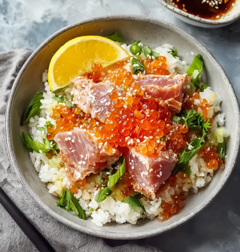 Crispy Rice Tuna Bowls Flavorpacked Weeknight Delight