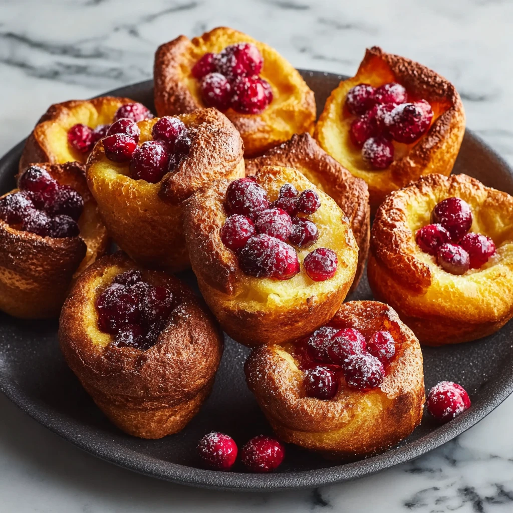 Delicious Orange-Cranberry Popovers for Holiday Cheer