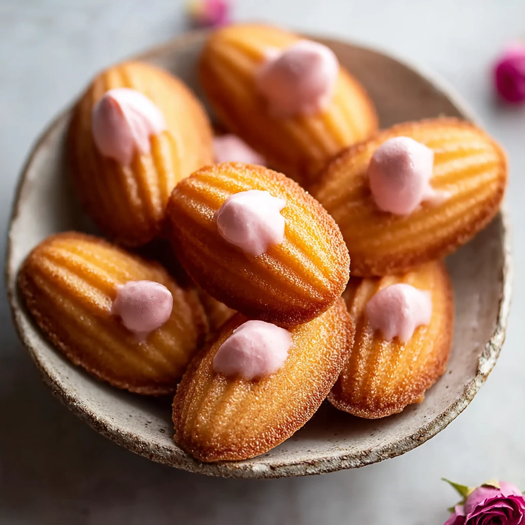 Deliciously Fluffy Rose Madeleines Brighten Your Day