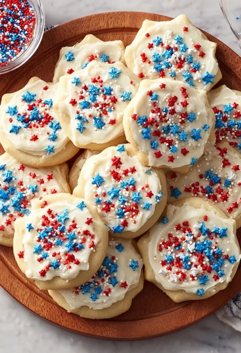 4th July Sugar Cookies