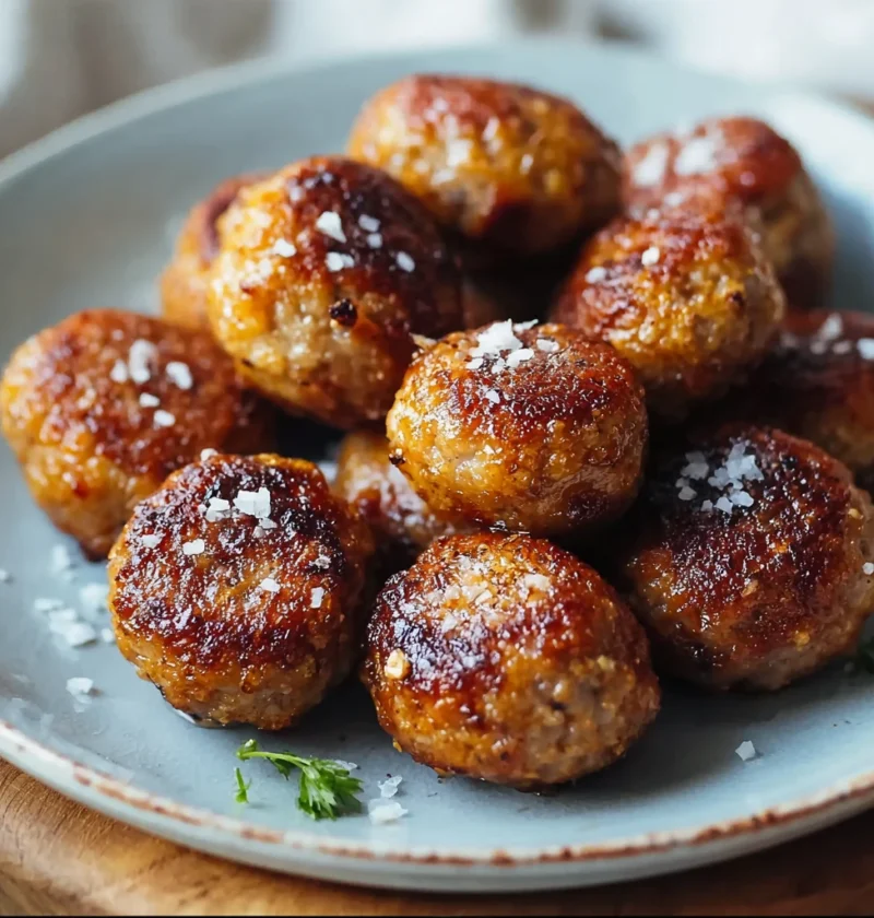 Homemade Chicken Sausage Bites