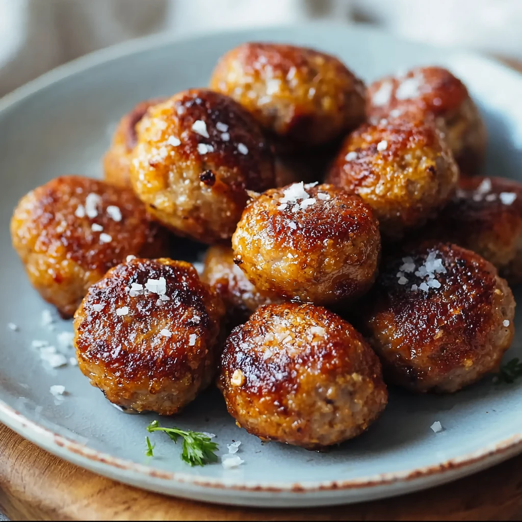 Easy Homemade Chicken Sausage Bites