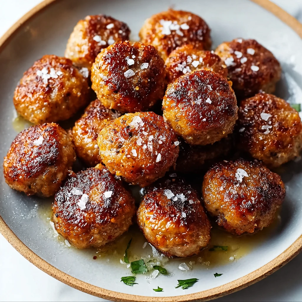 Homemade Chicken Sausage Bites