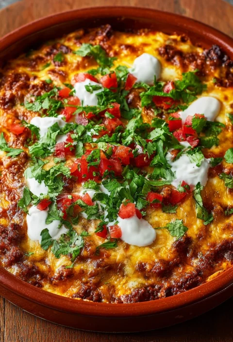 Ground Beef Enchilada Skillet Recipe