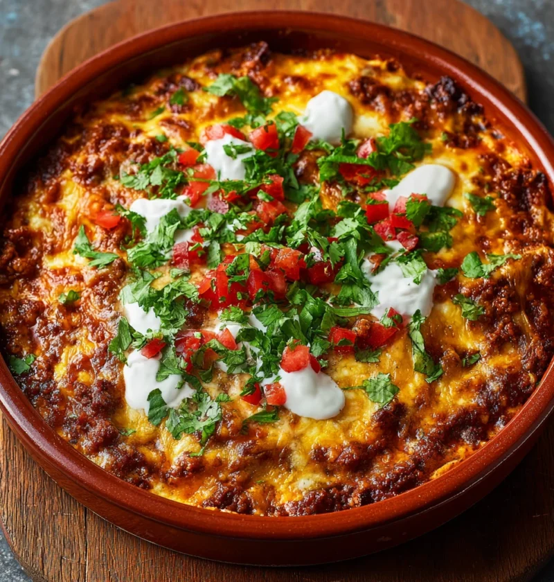 Ground Beef Enchilada Skillet Recipe