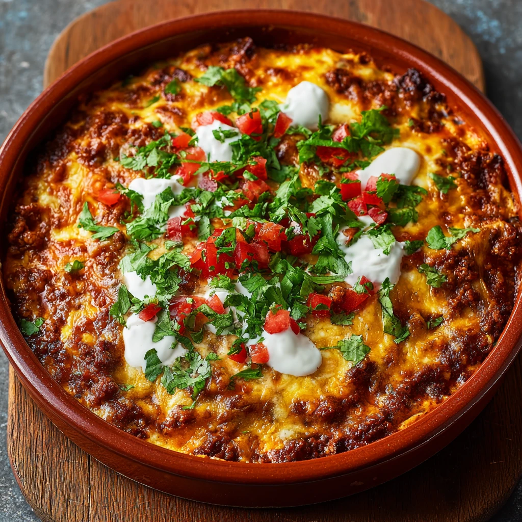 Ground Beef Enchilada Skillet Recipe