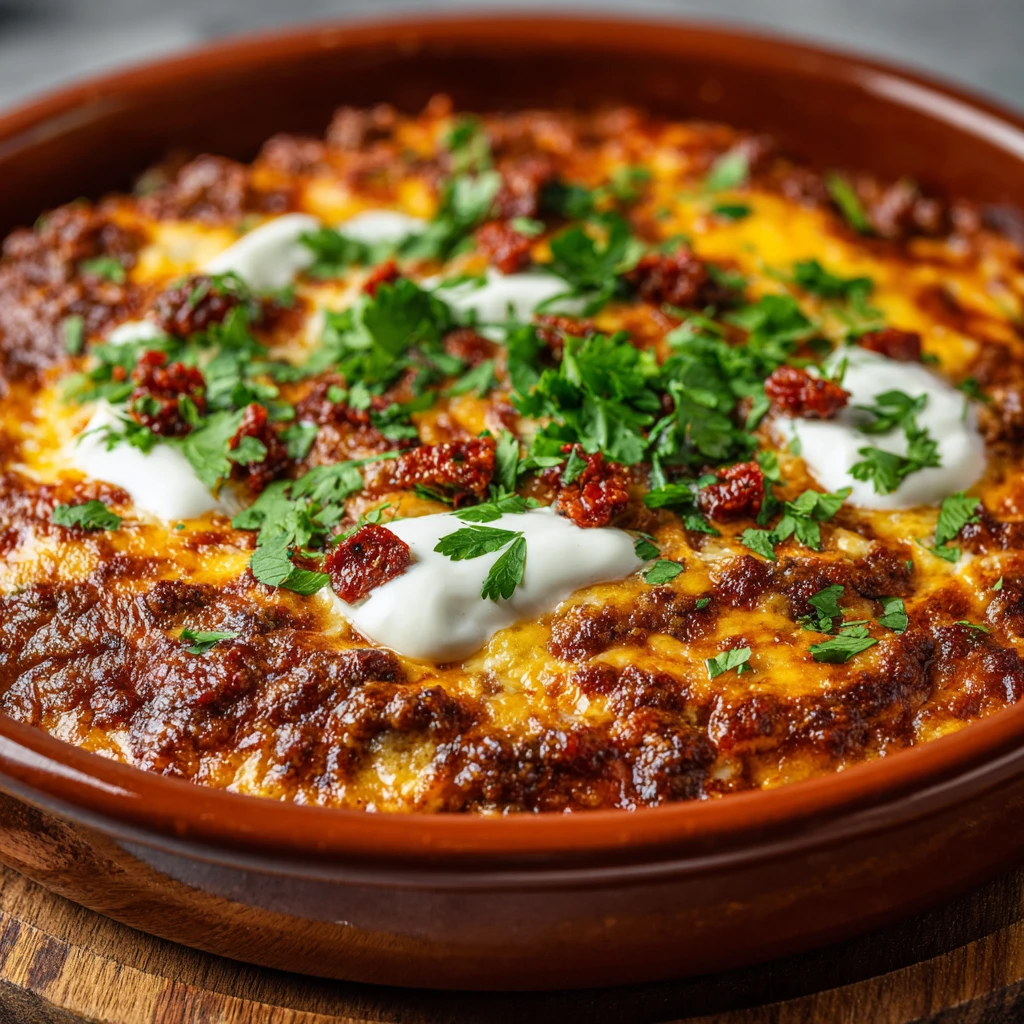 Ground Beef Enchilada Skillet Recipe
