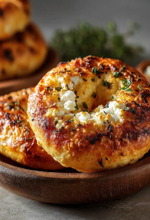 High Protein Cottage Cheese Bagels