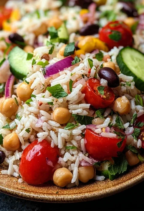 Mediterranean Rice Beans