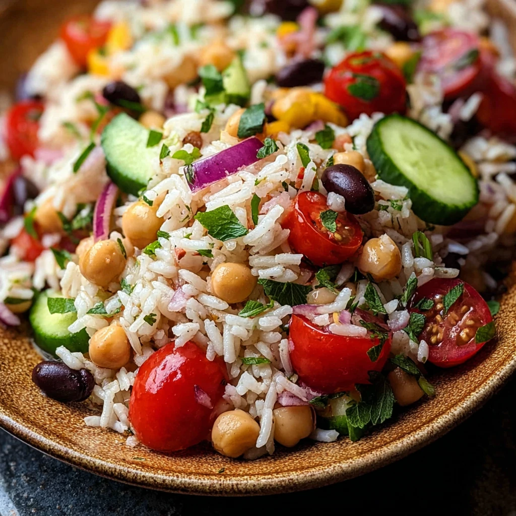 Mediterranean Rice and Beans