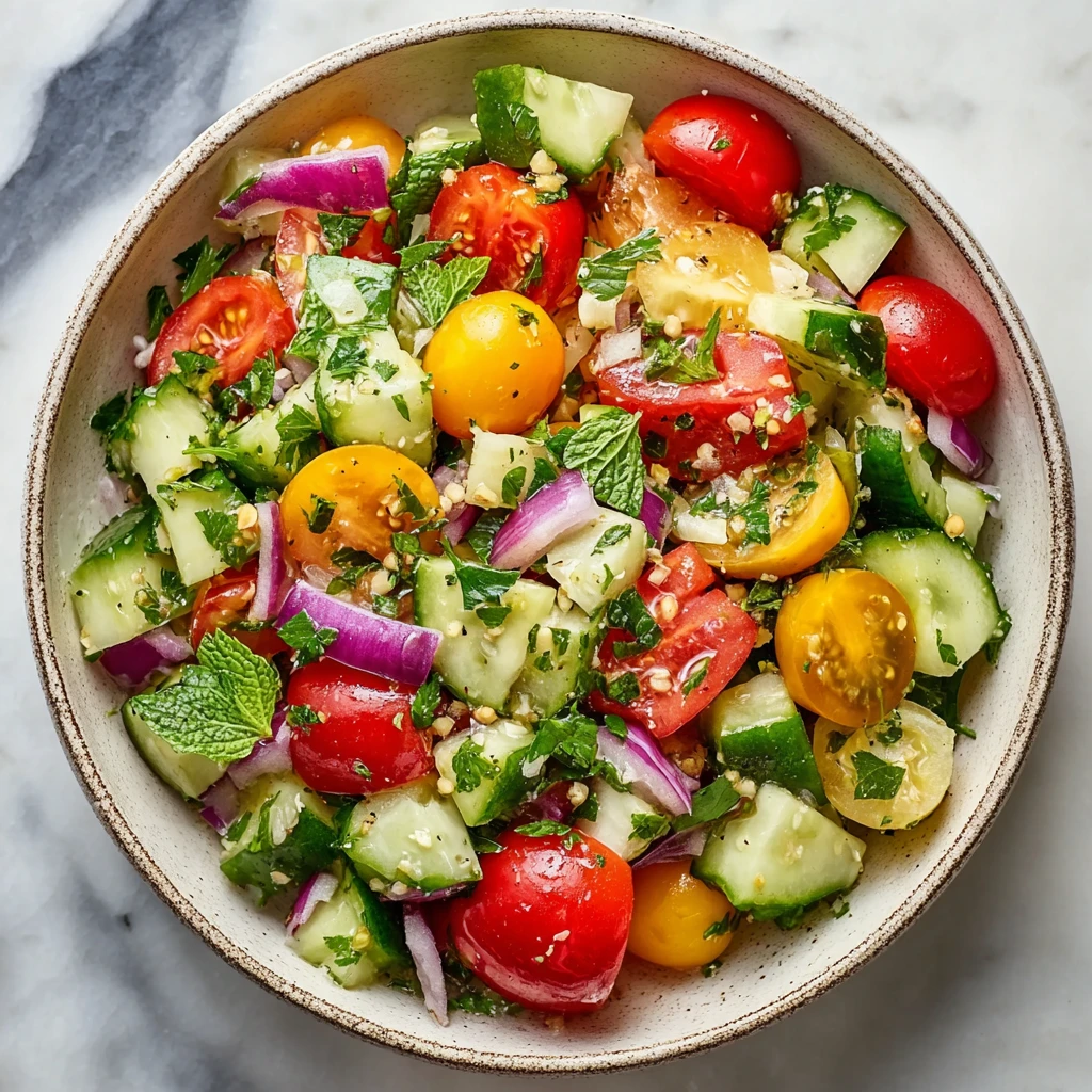 Mediterraneanstyle Chopped Salad That Brightens Your Day