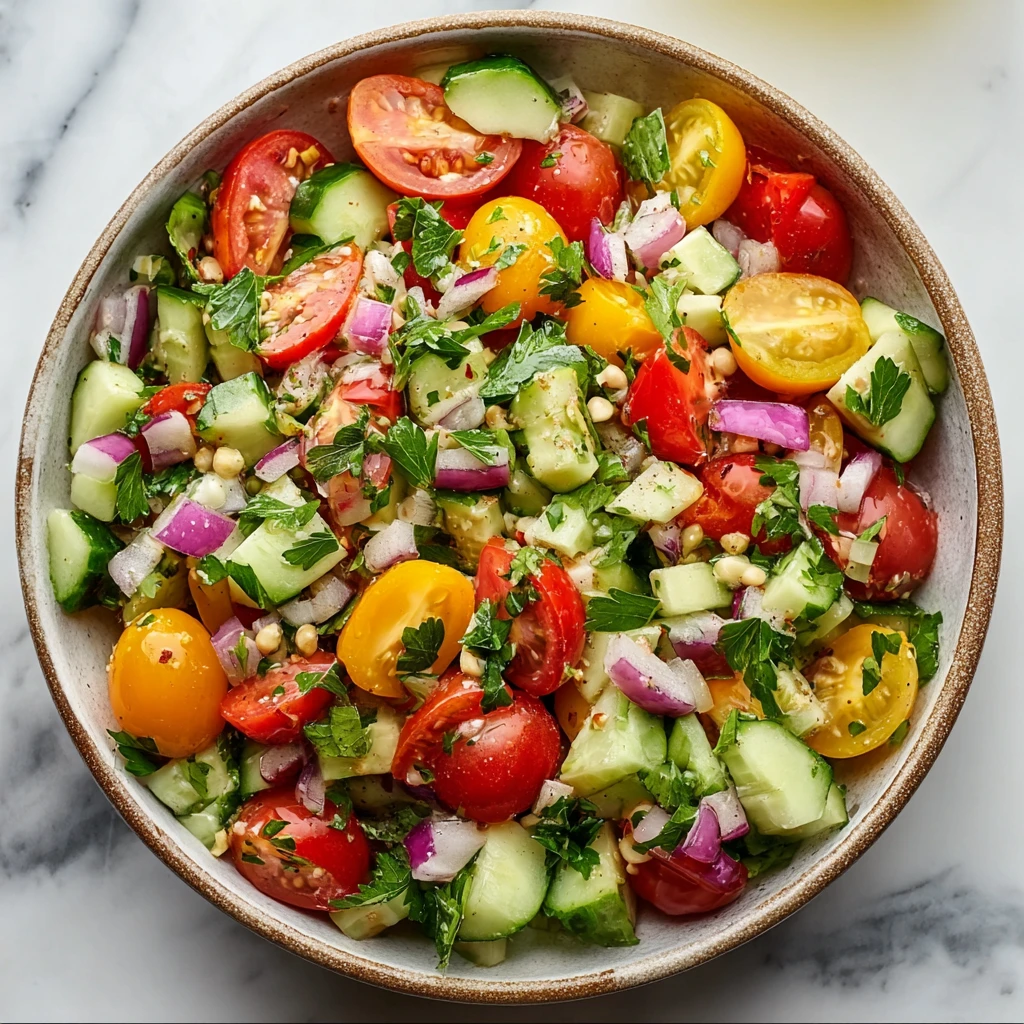 Mediterraneanstyle Chopped Salad That Brightens Your Day
