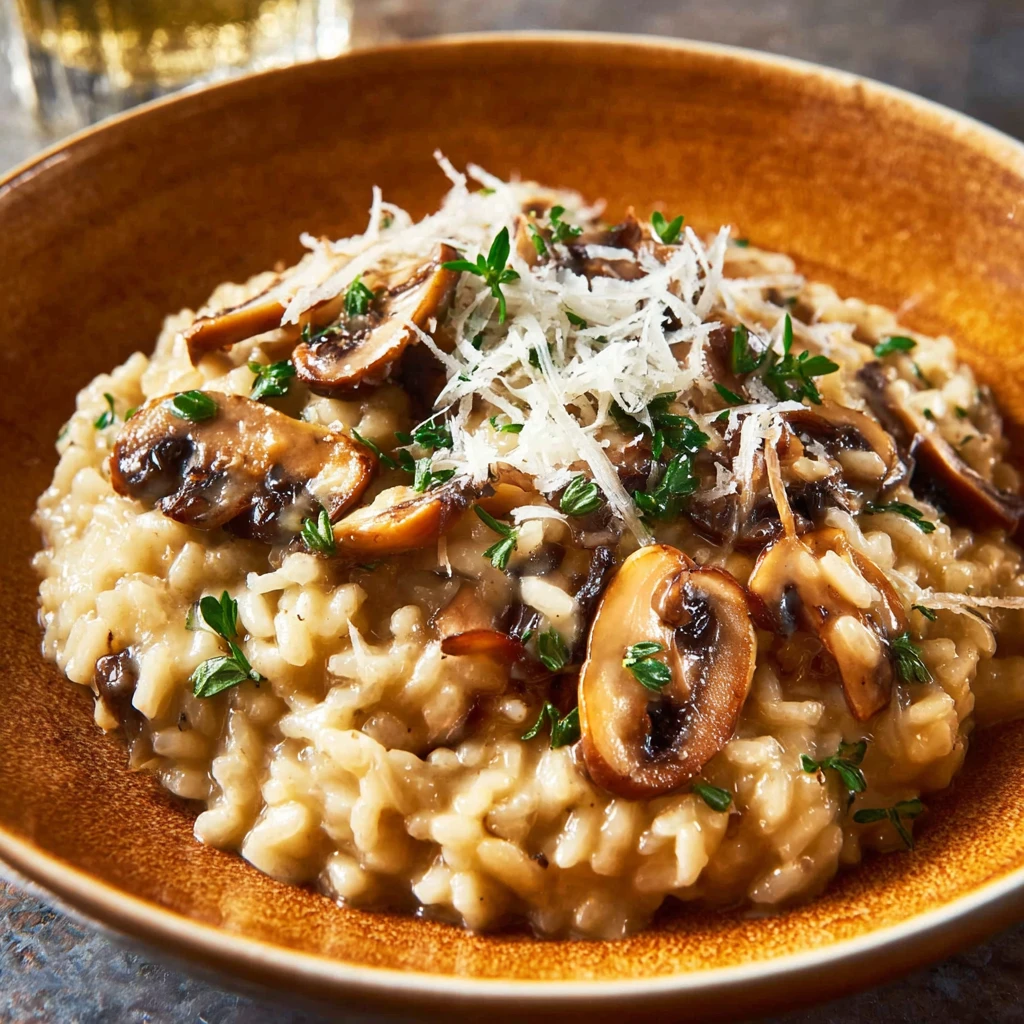 Mushroom Risotto Recipe – Creamy Italian Comfort