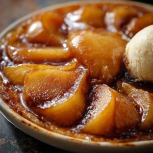 Irresistible Pear Tarte Tatin – Elegant French Dessert