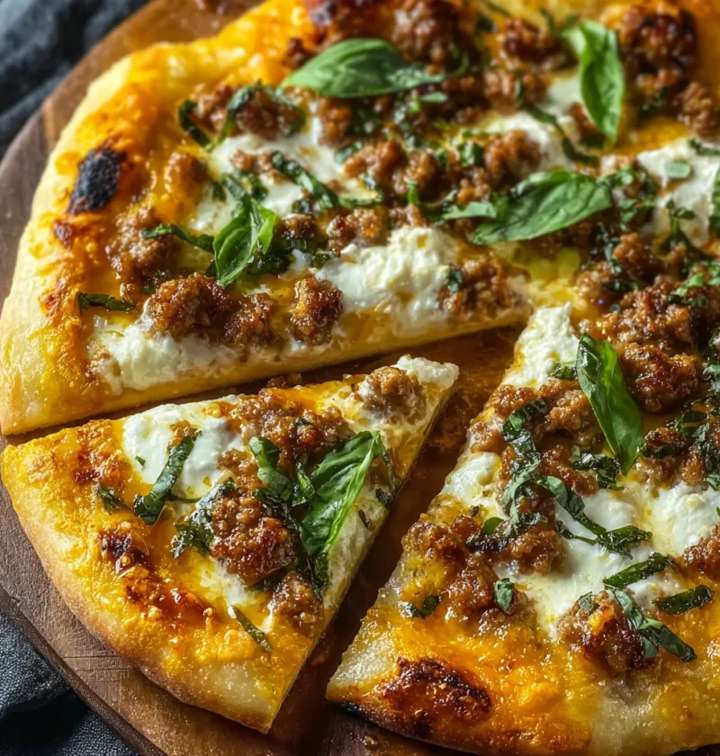 Savor Sausage Ricotta Honey Hot Pizza Flavor Explosion