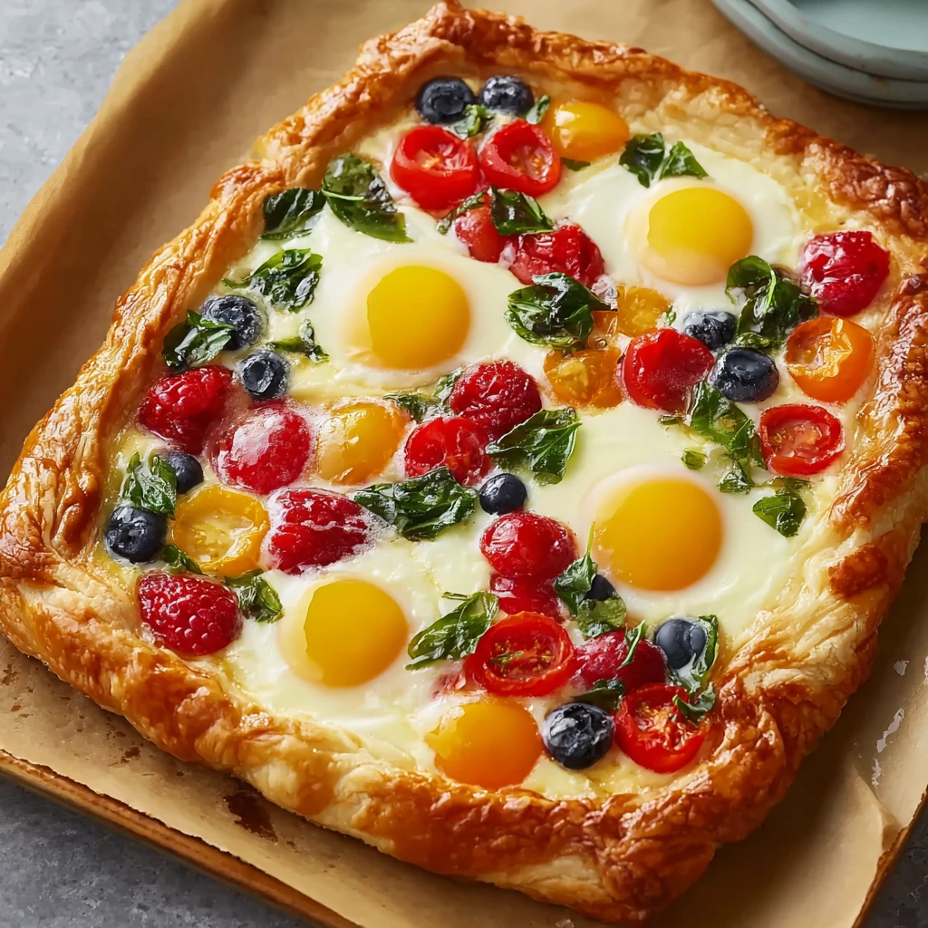Savory Crescent Breakfast Tart Delicious
