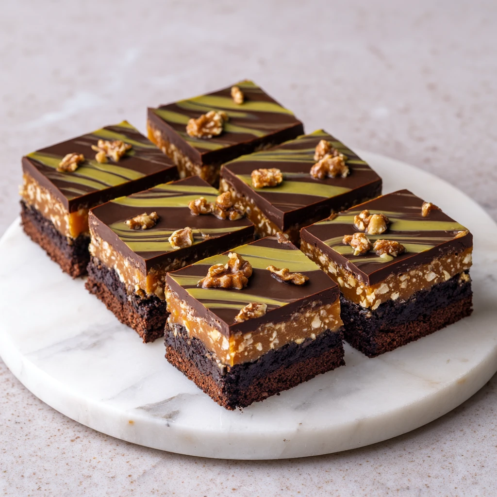 Ultimate Dubai Chocolate Brownie Masterclass Texture