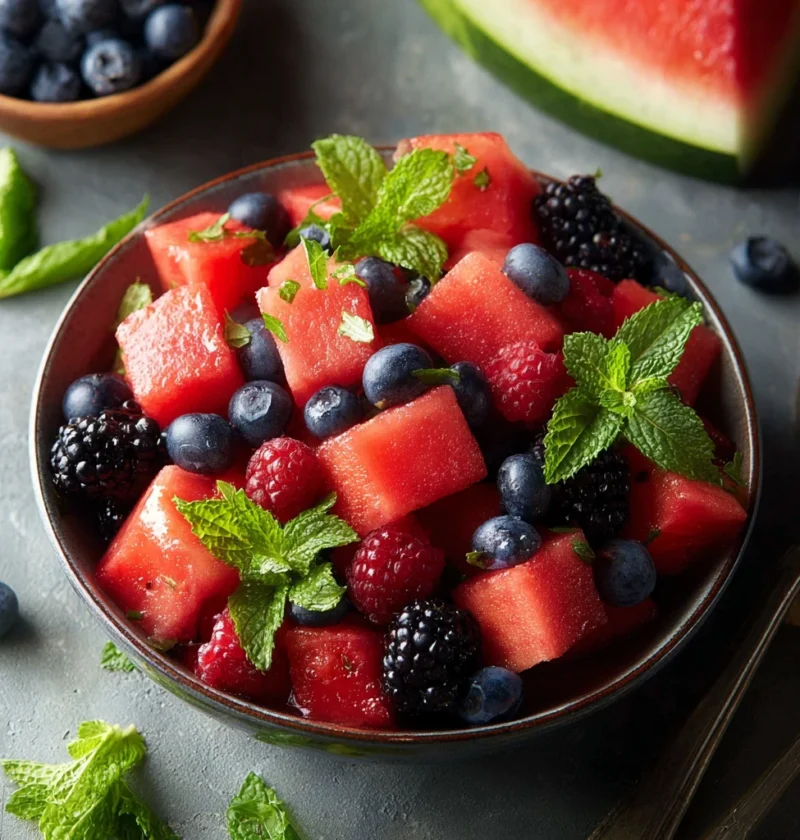Watermelon Fruit Salad
