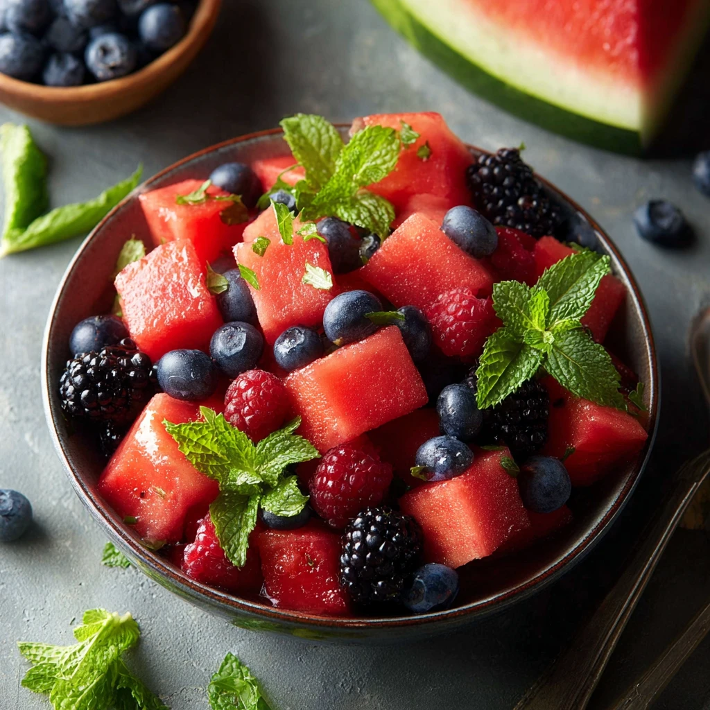 Watermelon Fruit Salad