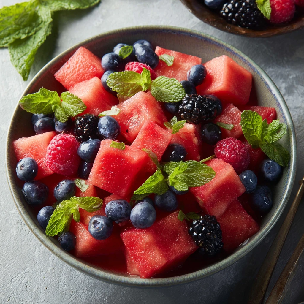 Watermelon Fruit Salad