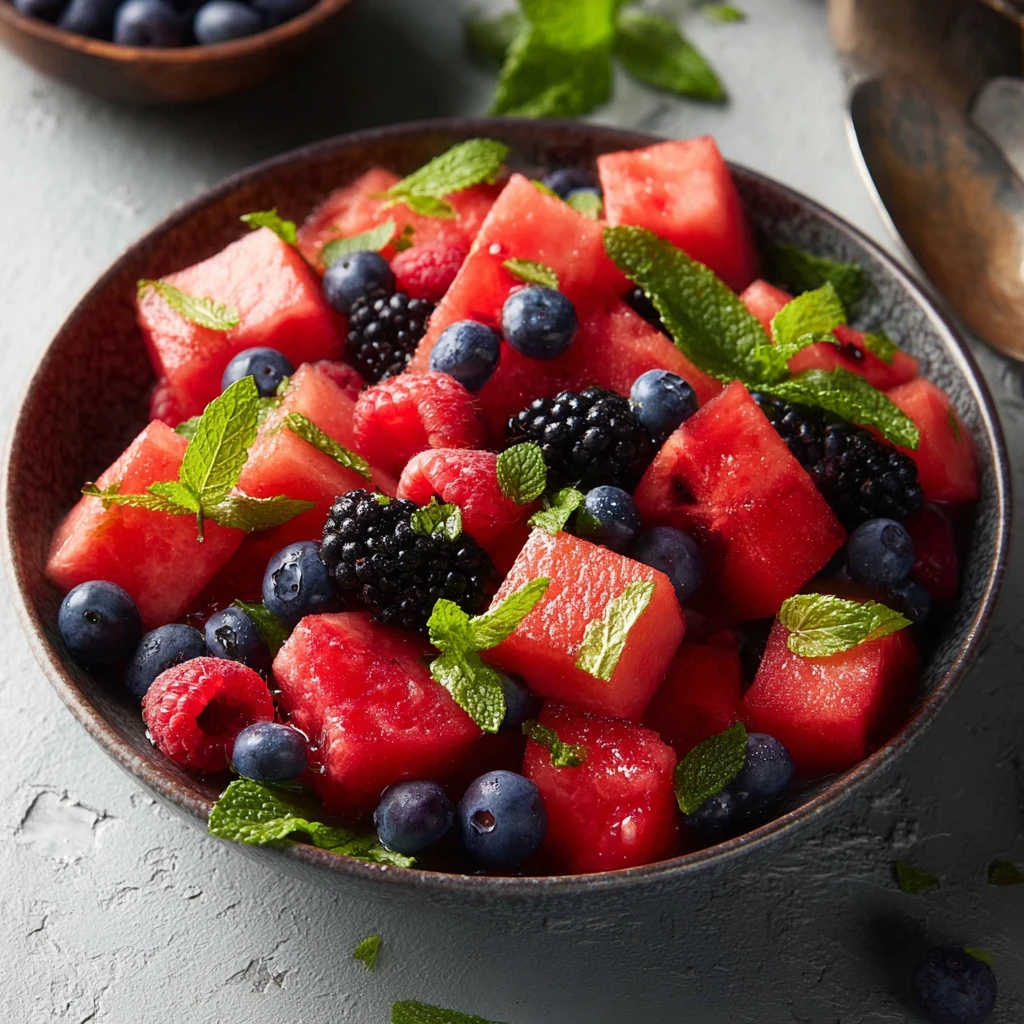 Watermelon Fruit Salad
