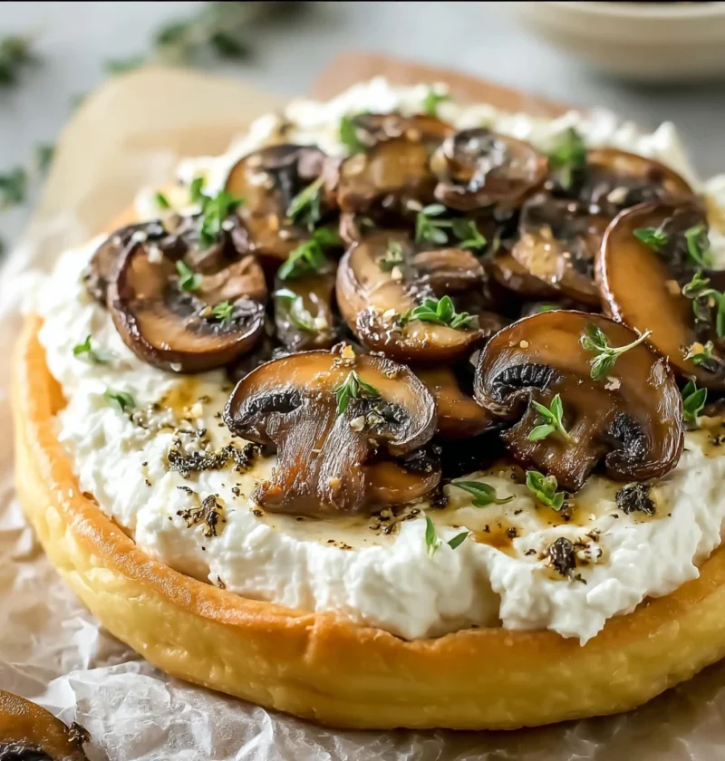 Whipped Feta Truffled Mushrooms Elevate Your Dips