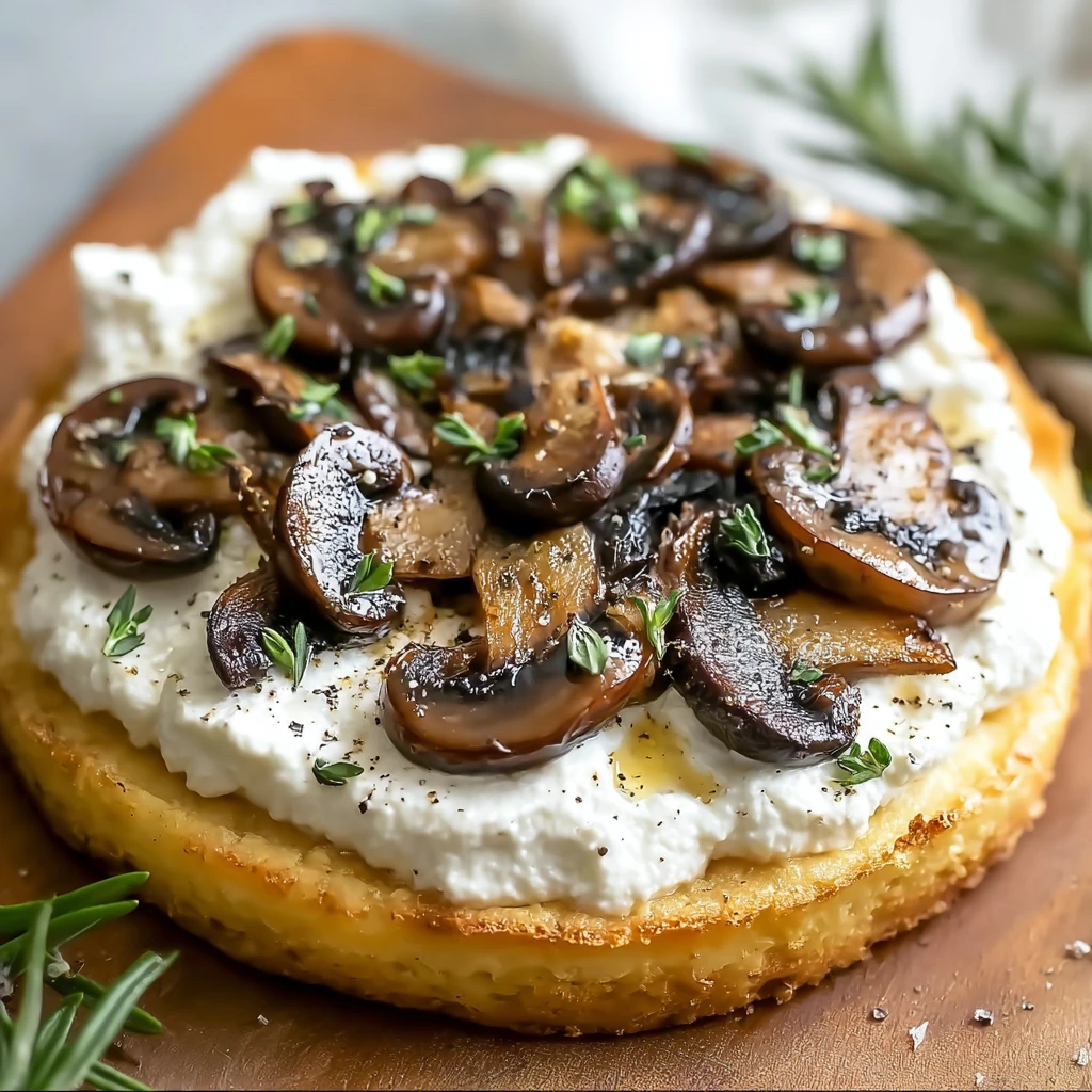 Whipped Feta Truffled Mushrooms Elevate Your Dips