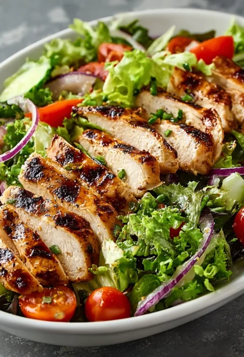 Zesty Grilled Chicken Salad That Beats Fast Food