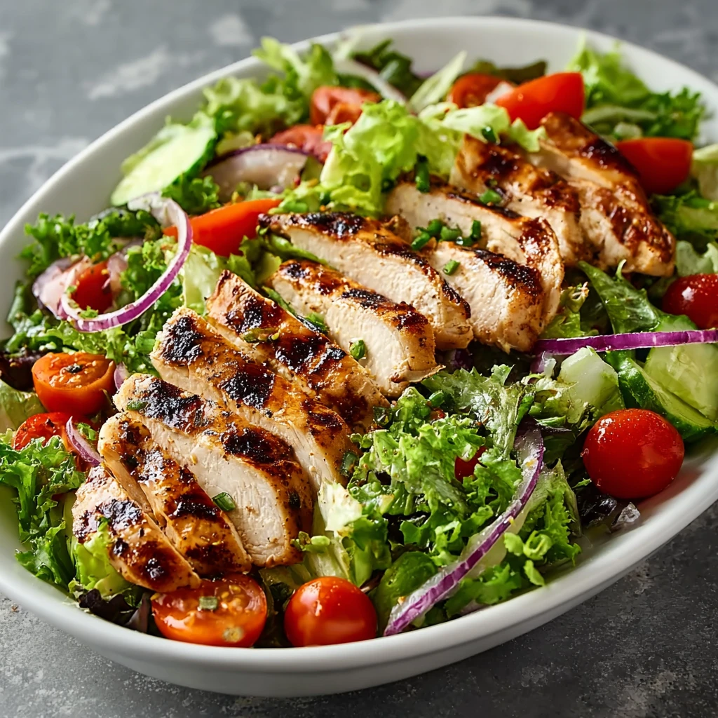 Zesty Grilled Chicken Salad That Beats Fast Food Every Time