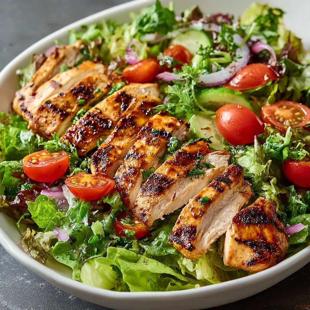 Zesty Grilled Chicken Salad That Beats Fast Food