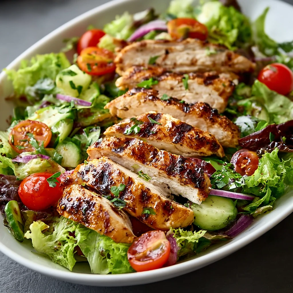 Zesty Grilled Chicken Salad That Beats Fast Food