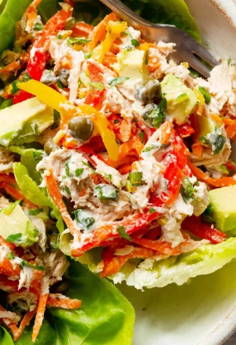 Canned Salmon Salad