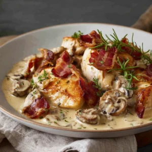 Chicken in Creamy Cider Sauce