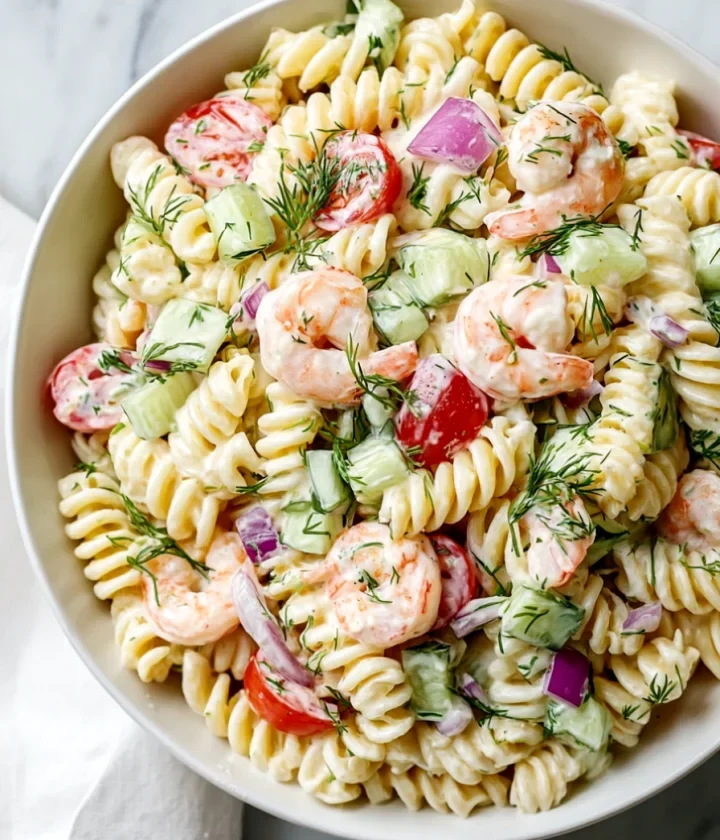 Cold Shrimp Pasta Salad Recipe