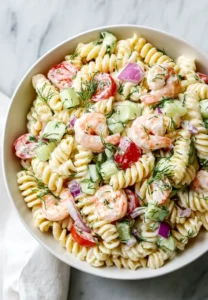 Cold Shrimp Pasta Salad Recipe