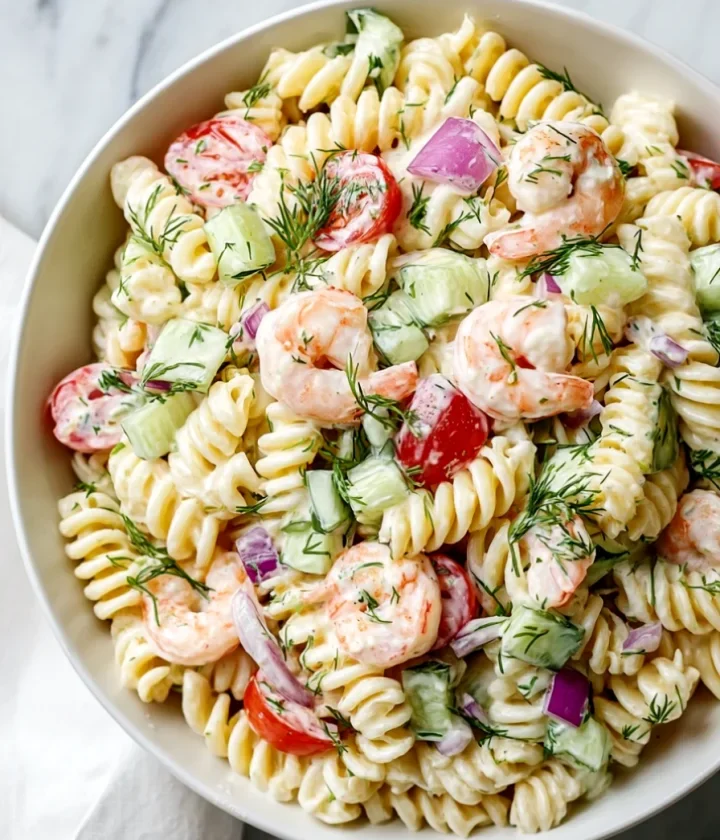 Cold Shrimp Pasta Salad Recipe