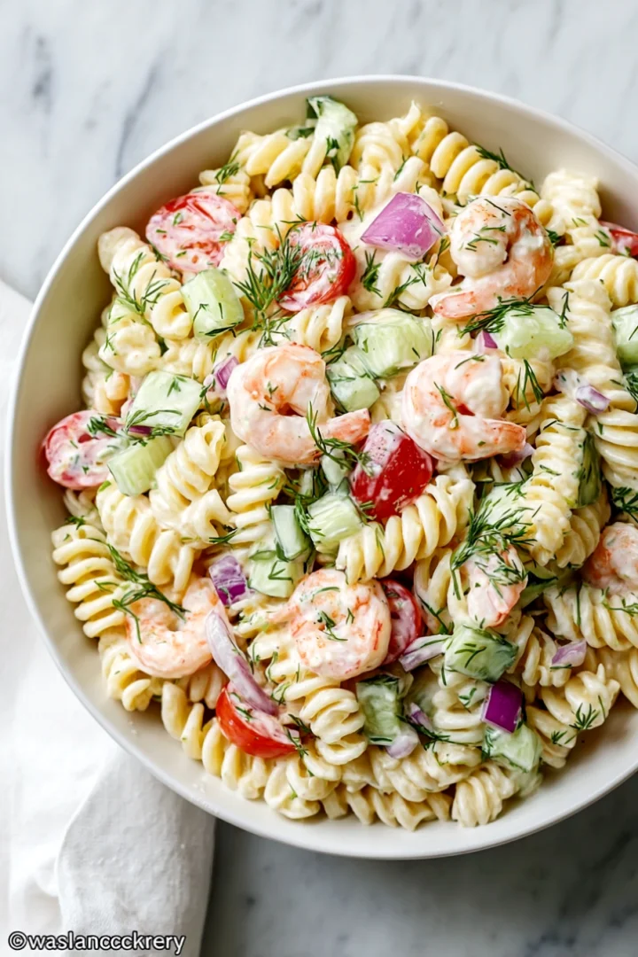 Cold Shrimp Pasta Salad Recipe