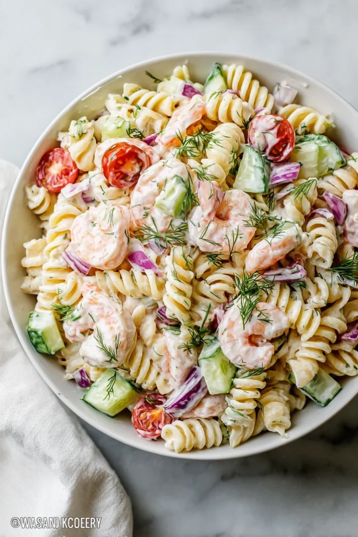 Cold Shrimp Pasta Salad Recipe - cold-shrimp-pasta-salad-recipe-3