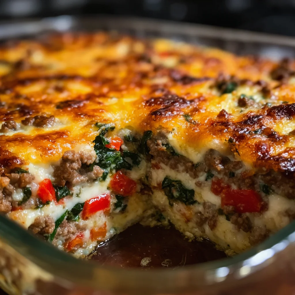 Overnight Italian Breakfast Casserole - delicious-overnight-italian-breakfast-casserole-fo-3