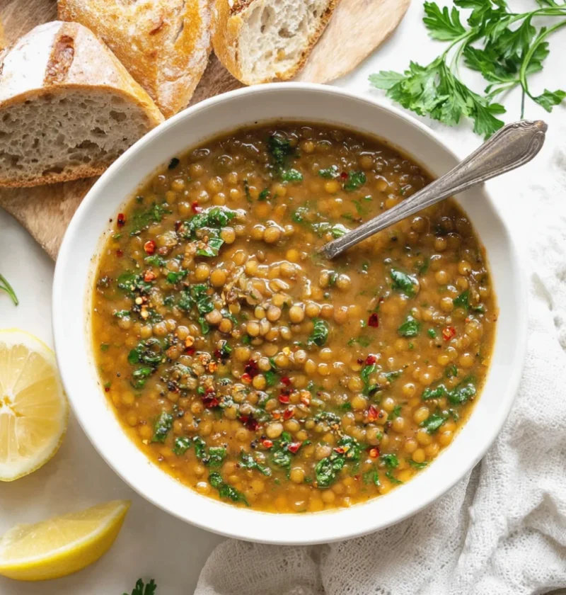Green Lentil Soup