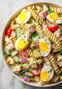 High Protein Pasta Salad Recipe
